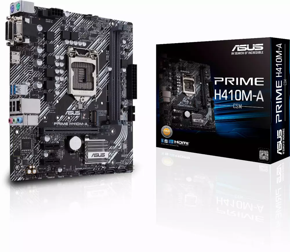 Дънна платка ASUS PRIME H410M-А/CSM