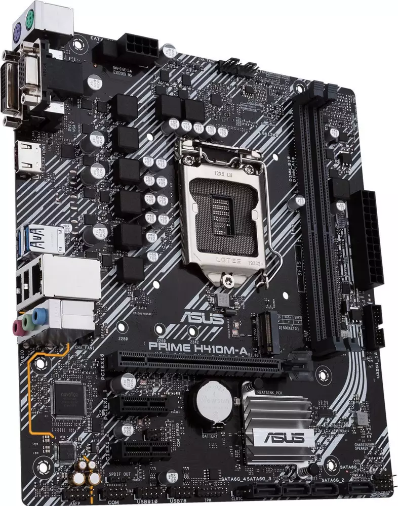 Дънна платка ASUS PRIME H410M-А/CSM