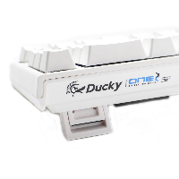 Геймърскa механична клавиатура Ducky One 2 SF White RGB, Cherry MX Black