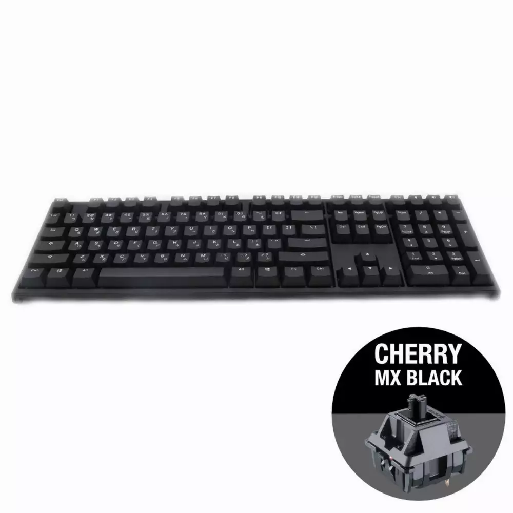 Геймърскa механична клавиатура Ducky One 2 Phantom, Cherry MX Black