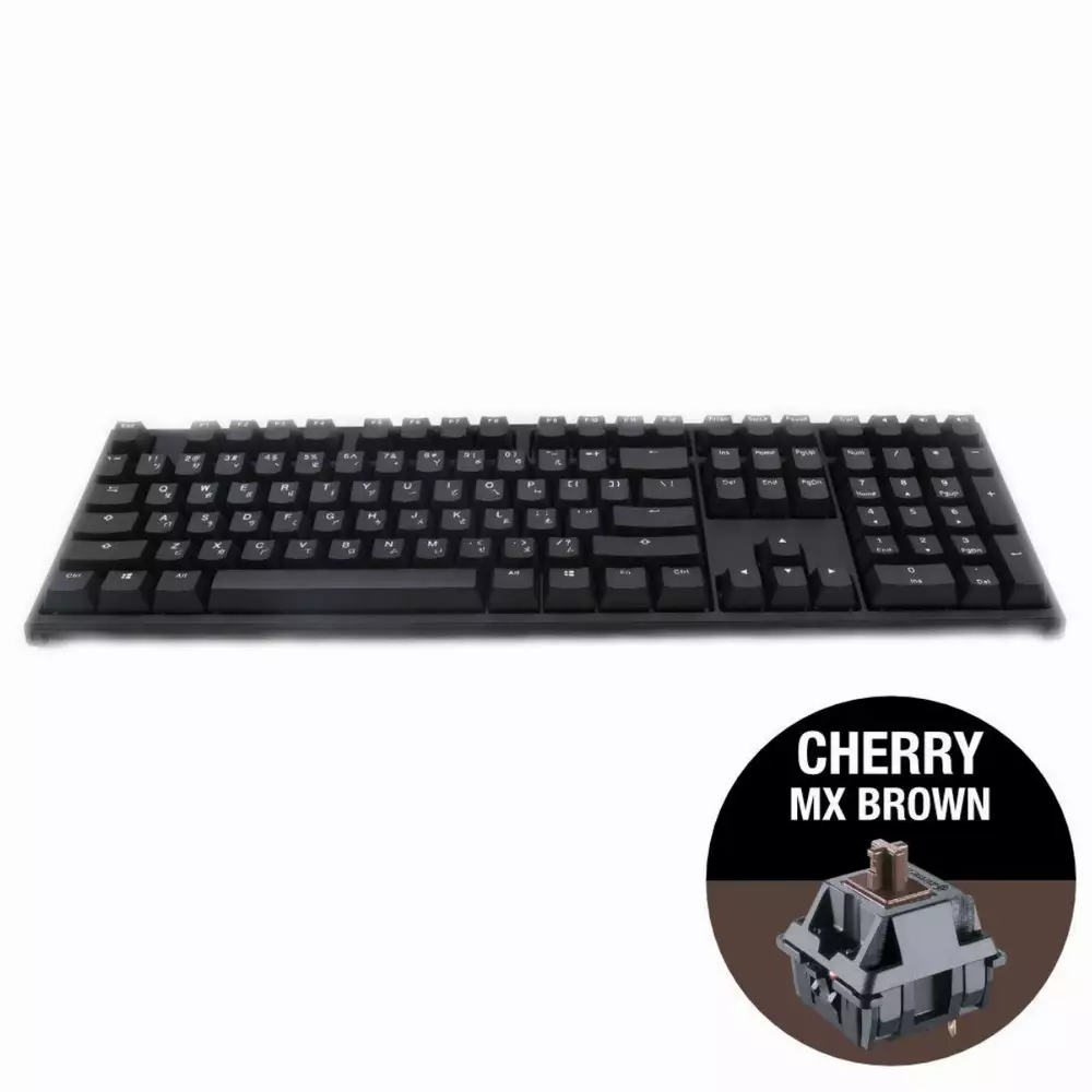 Геймърскa механична клавиатура Ducky One 2 Phantom, Cherry MX Brown