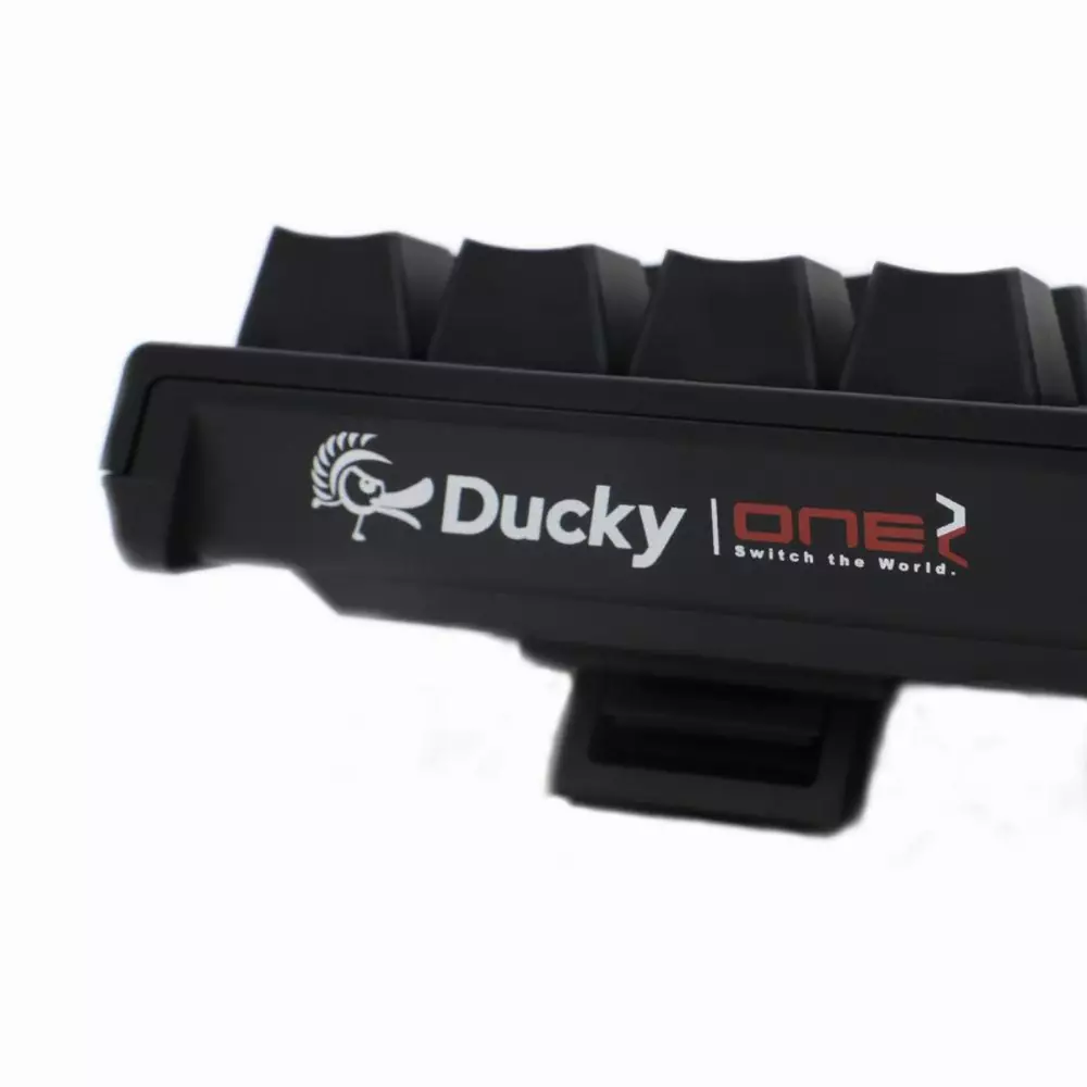 Геймърскa механична клавиатура Ducky One 2 Phantom, Cherry MX Silent Red