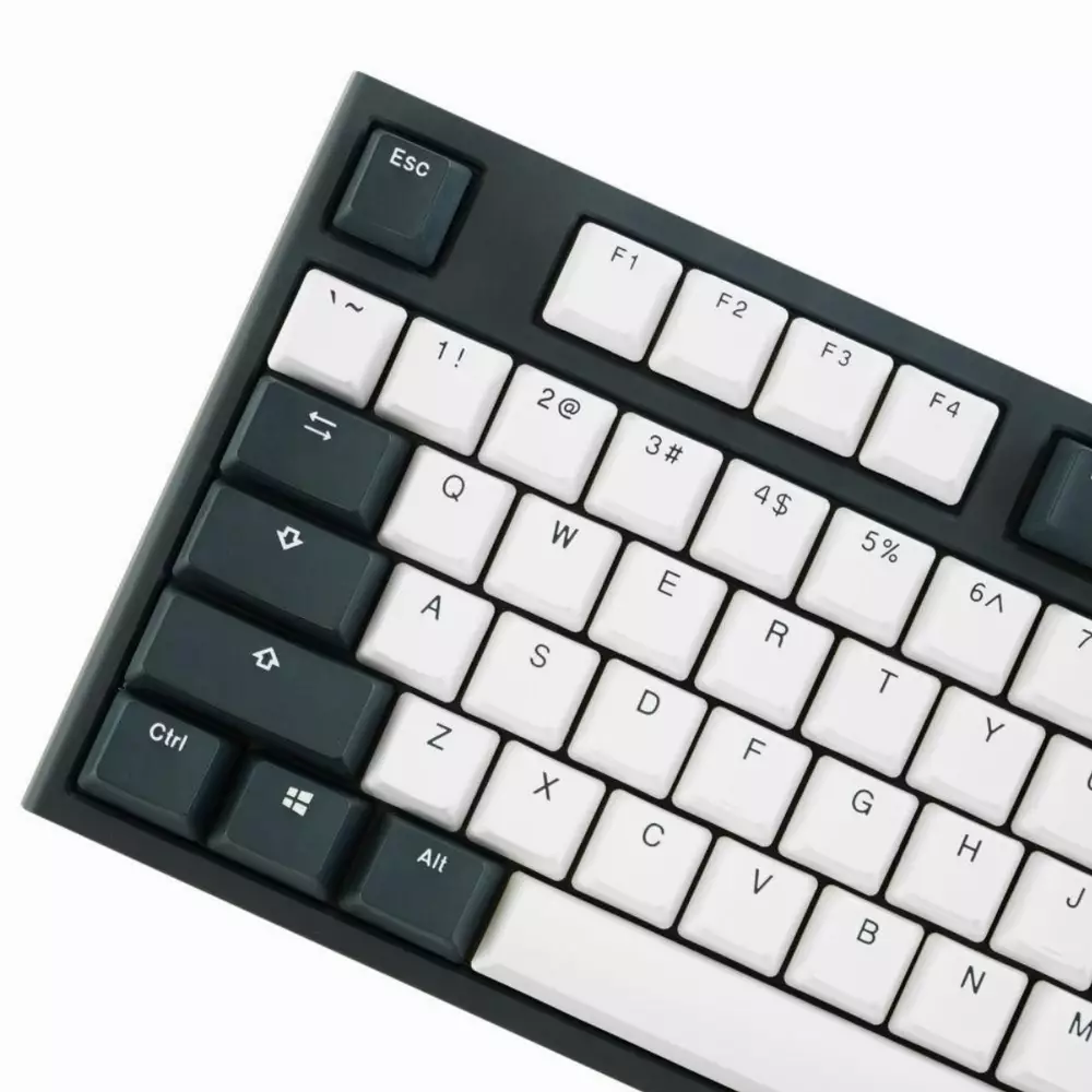 Геймърскa механична клавиатура Ducky One 2 Tuxedo TKL, Cherry MX Black