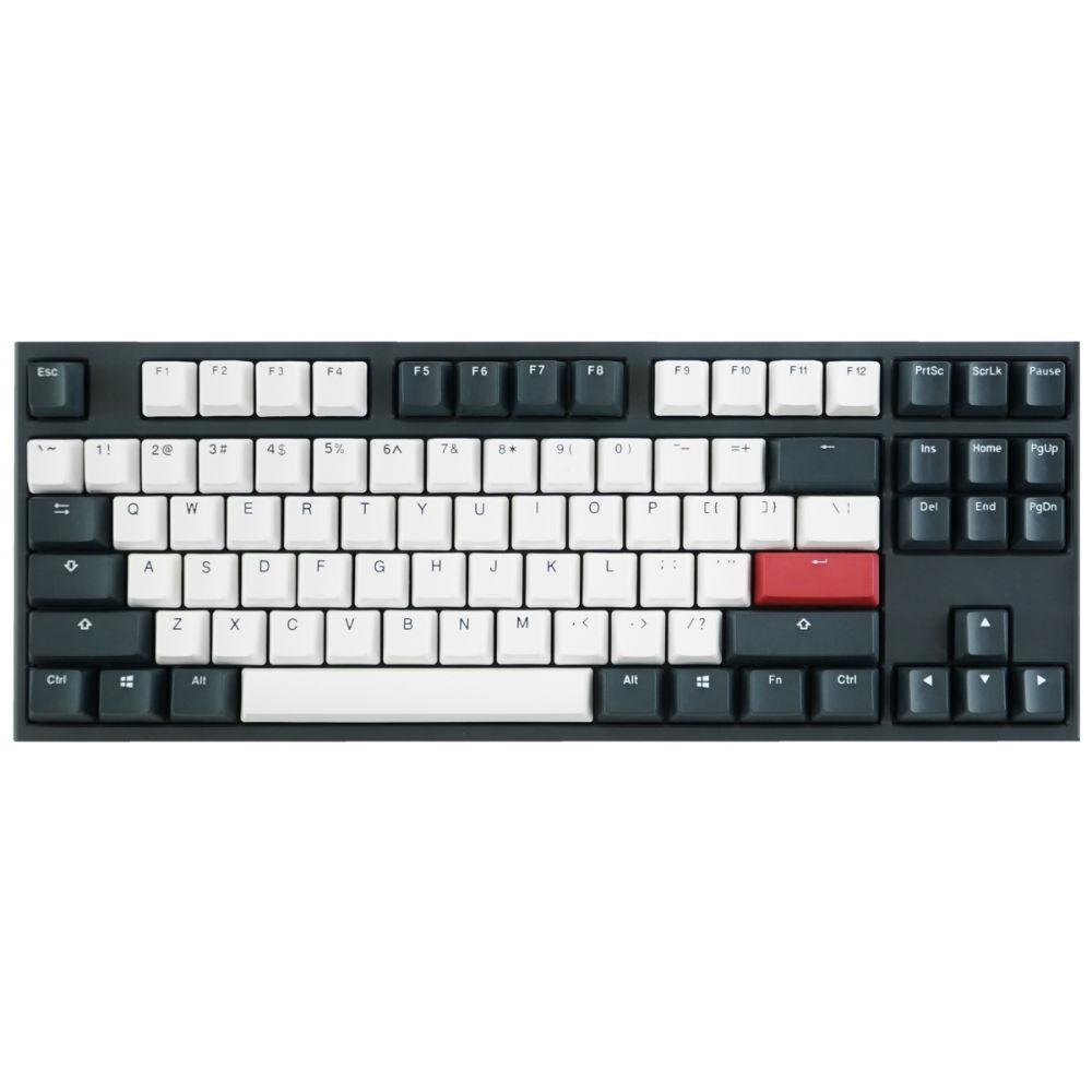 Геймърскa механична клавиатура Ducky One 2 Tuxedo TKL, Cherry MX Brown