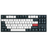 Геймърскa механична клавиатура Ducky One 2 Tuxedo TKL Cherry MX Silver