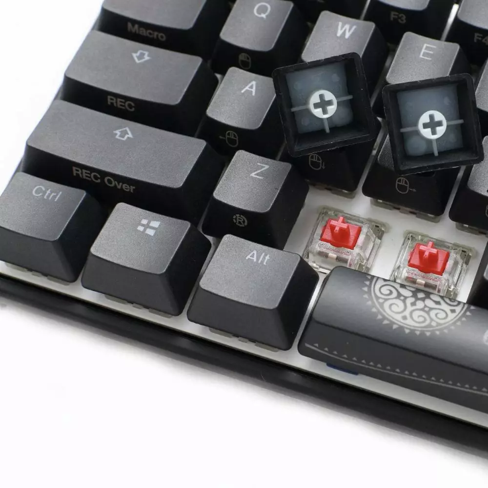 Gaming μηχανική πληκτρολόγιο Ducky One 2 Mini Mecha V2 RGB, Cherry MX Black