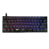 Геймърскa механична клавиатура Ducky One 2 Mini Mecha V2 RGB, Cherry MX Silver