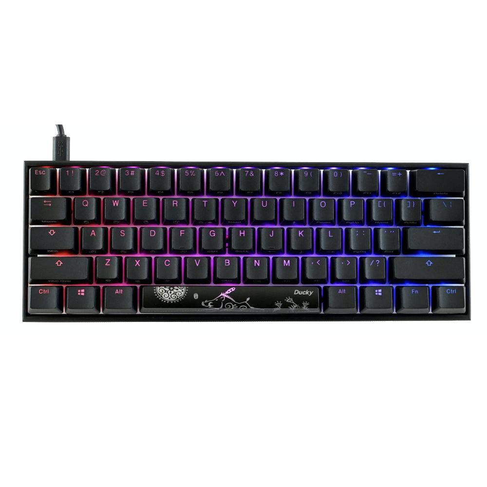 Геймърскa механична клавиатура Ducky One 2 Mini Mecha V2 RGB, Cherry MX Silver