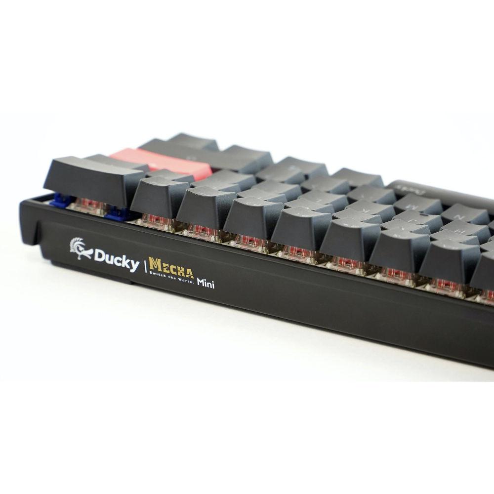 Геймърскa механична клавиатура Ducky One 2 Mini Mecha V2 RGB, Cherry MX Silver
