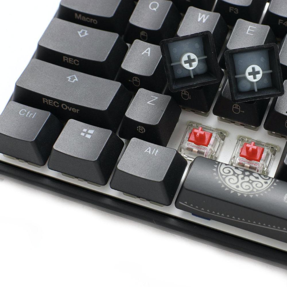 Геймърскa механична клавиатура Ducky One 2 Mini Mecha V2 RGB, Cherry MX Silver