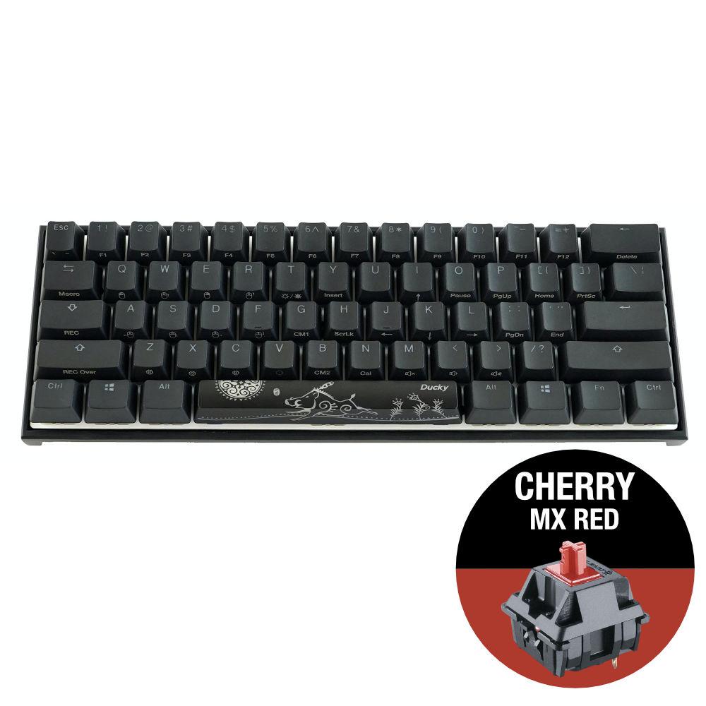 Геймърскa механична клавиатура Ducky One 2 Mini Mecha V2 RGB, Cherry MX Red