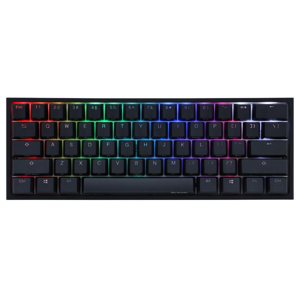 Геймърскa механична клавиатура Ducky One 2 Mini V2 RGB Cherry MX Black