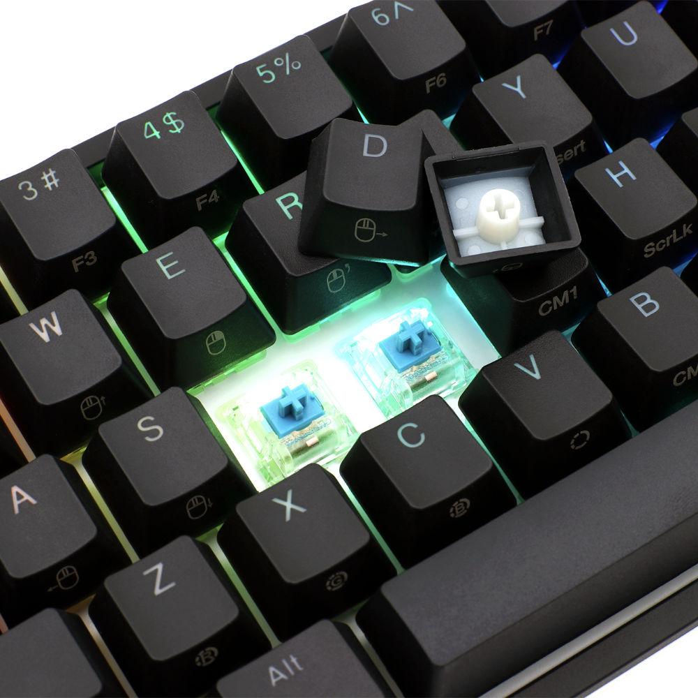 Геймърскa механична клавиатура Ducky One 2 Mini V2 RGB Cherry MX Black
