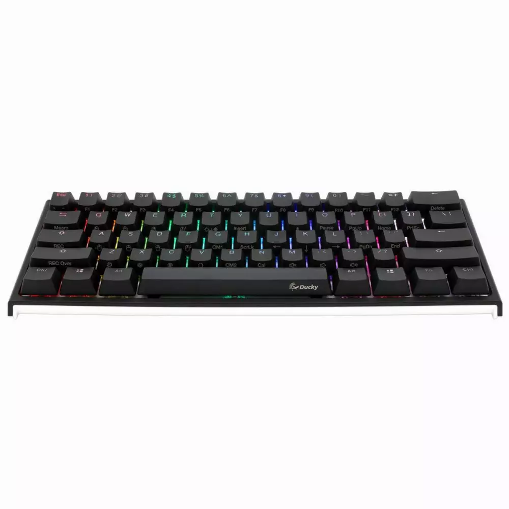 Геймърскa механична клавиатура Ducky One 2 Mini V2 RGB, Cherry MX Silver