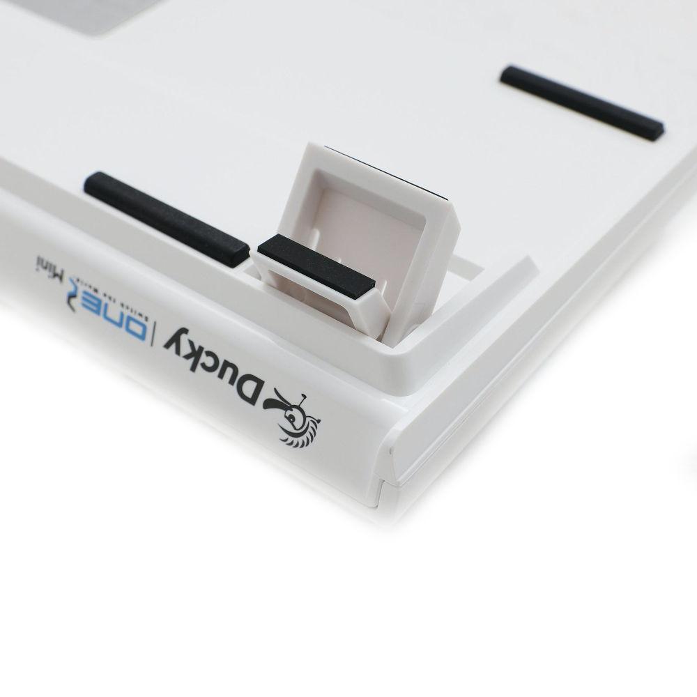 Геймърскa механична клавиатура Ducky One 2 Mini V2 White RGB, Cherry MX Black