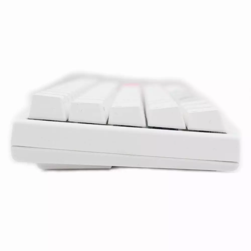 Геймърскa механична клавиатура Ducky One 2 Mini V2 White RGB, Cherry MX Black