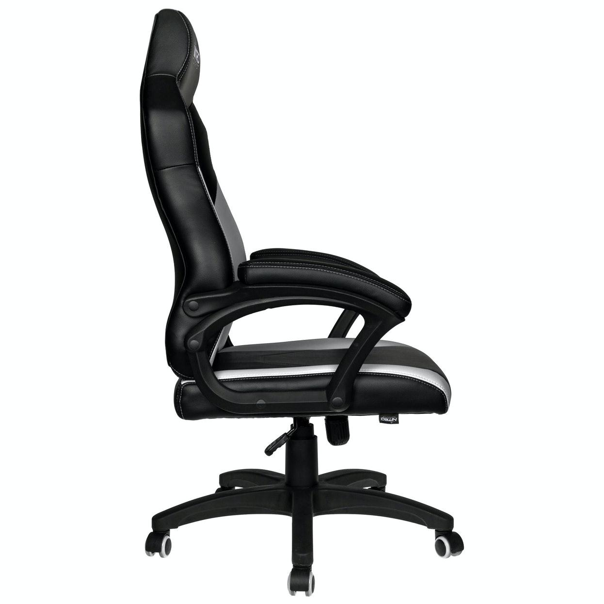 Геймърски стол Nitro Concepts C100 - Black/White