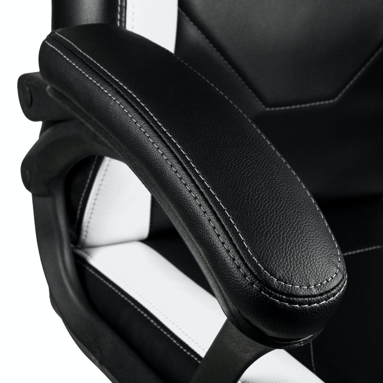 Геймърски стол Nitro Concepts C100 - Black/White
