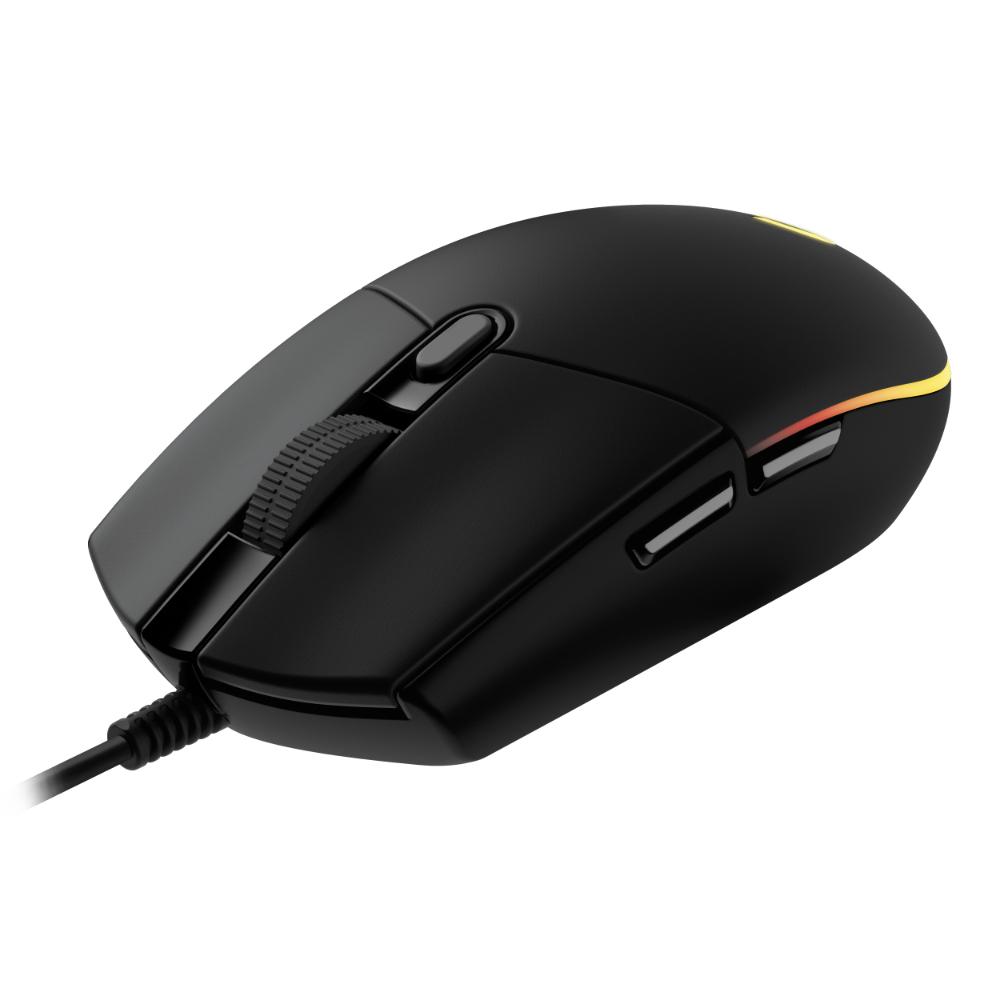 Геймърска мишка Logitech G102 LightSync RGB черна