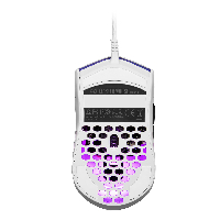 Геймърска мишка Cooler Master MM711 RGB Glossy White