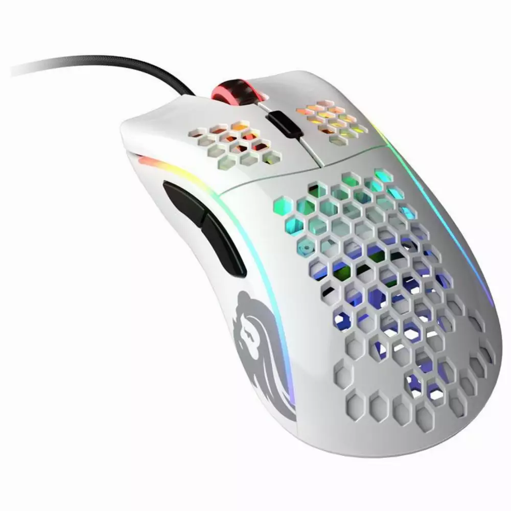 Геймърска мишка Glorious Model D бяла