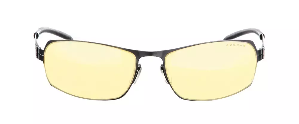 Геймърски очила GUNNAR Cyber Onyx, Amber, Черен