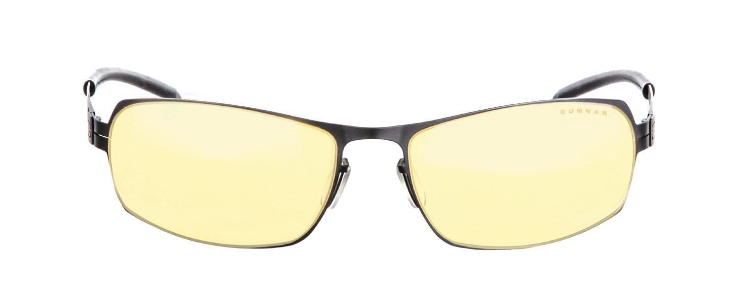 Геймърски очила GUNNAR Cyber Onyx, Amber, Черен