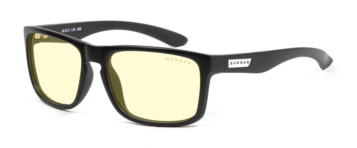 Геймърски очила GUNNAR INTERCEPT Onyx Amber Natural Черен