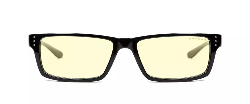 Геймърски очила GUNNAR Riot Onyx Amber Черен