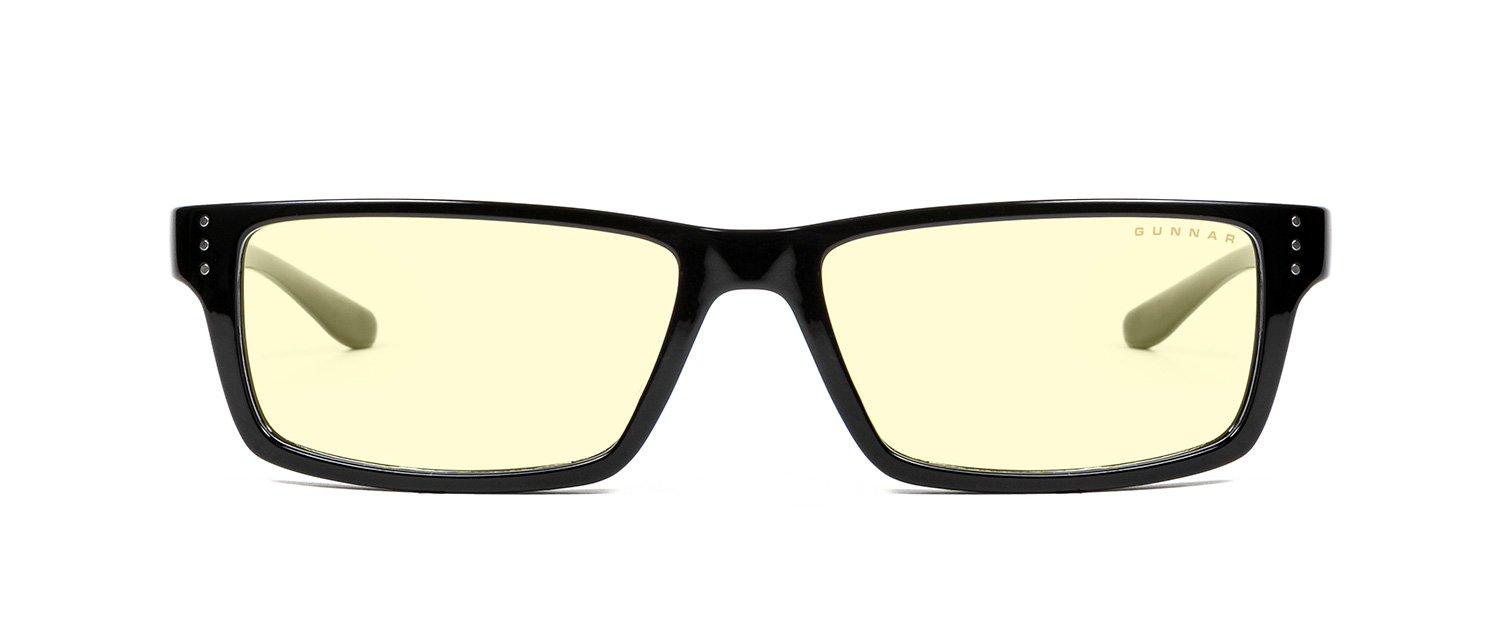 Геймърски очила GUNNAR Riot Onyx Amber Черен