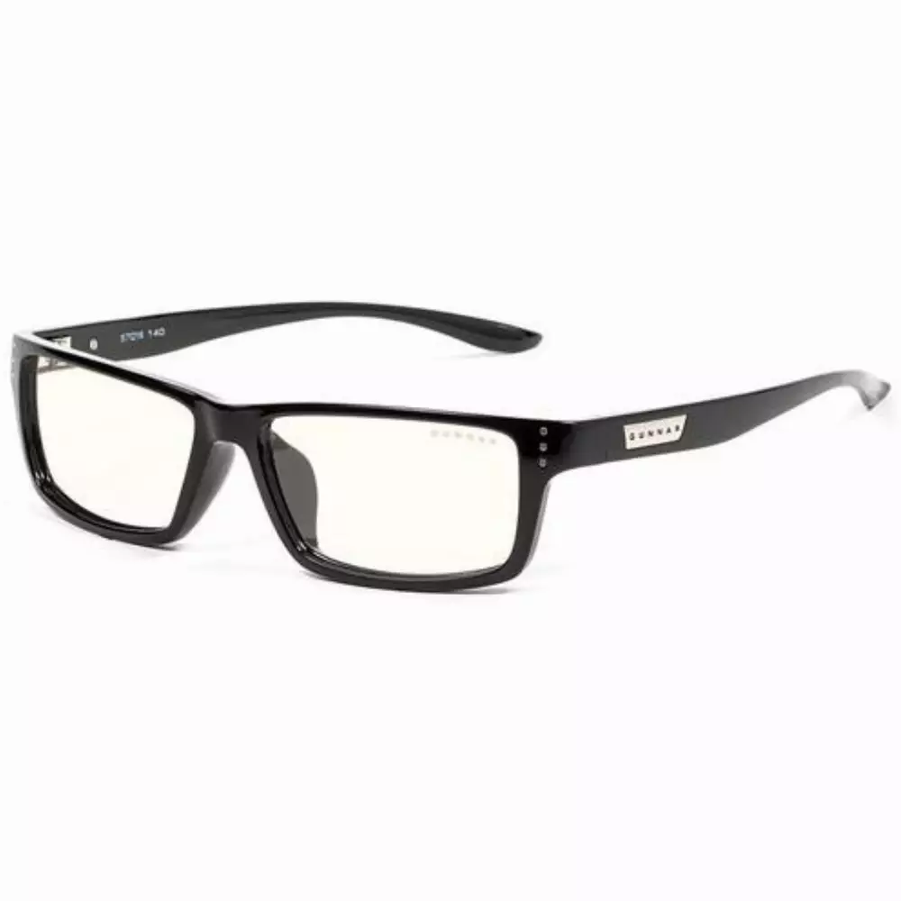 Геймърски очила GUNNAR Riot Onyx, Clear, Черен
