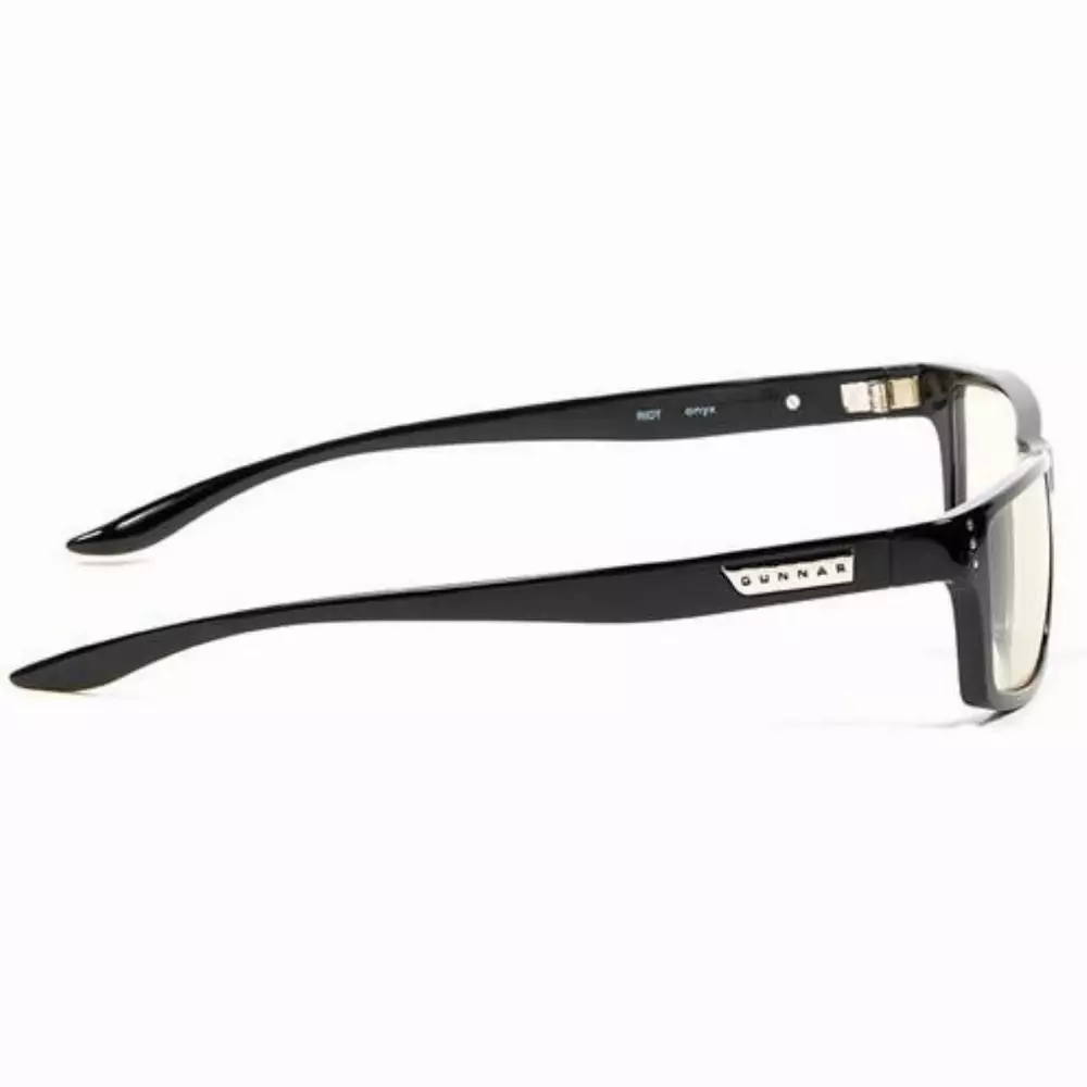 Геймърски очила GUNNAR Riot Onyx, Clear, Черен