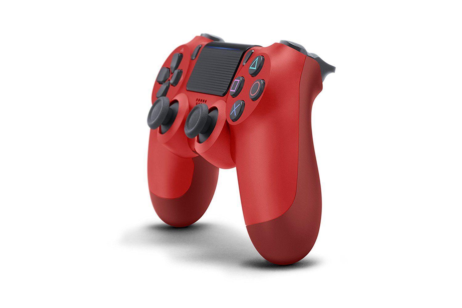Безжичен геймпад Sony DualShock 4, Magma Red