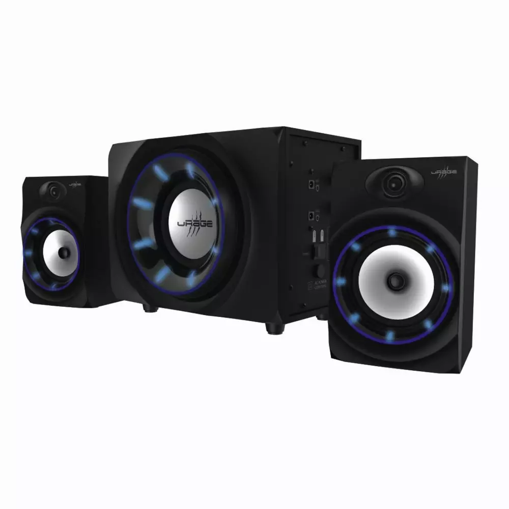 Гейминг звукова система HAMA Urage SoundZ Essential 2.1 20W, Bluetooth, USB
