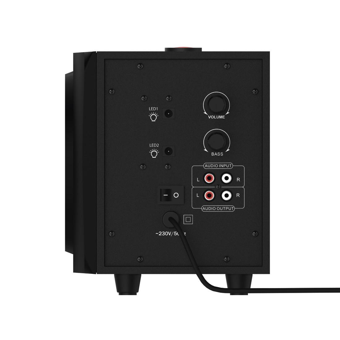 Гейминг звукова система HAMA Urage SoundZ Essential 2.1 20W, Bluetooth, USB