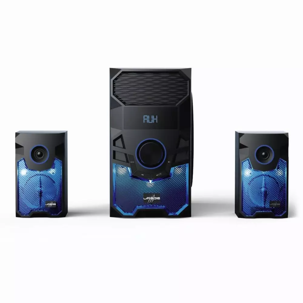 Гейминг звукова система HAMA Urage SoundZ Revolution 2.1 100W, Bluetooth, USB, SD Card