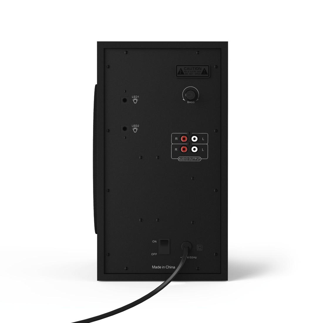 Гейминг звукова система HAMA Urage SoundZ Revolution 2.1 100W, Bluetooth, USB, SD Card