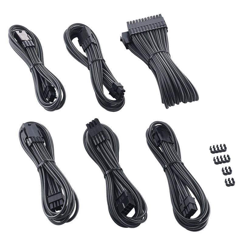 Комплект оплетени кабели CableMod PRO ModMesh Carbon