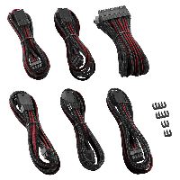 Комплект оплетени кабели CableMod PRO ModMesh Black/Red