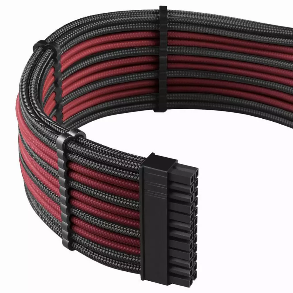 Комплект оплетени кабели CableMod PRO ModMesh Black/Red