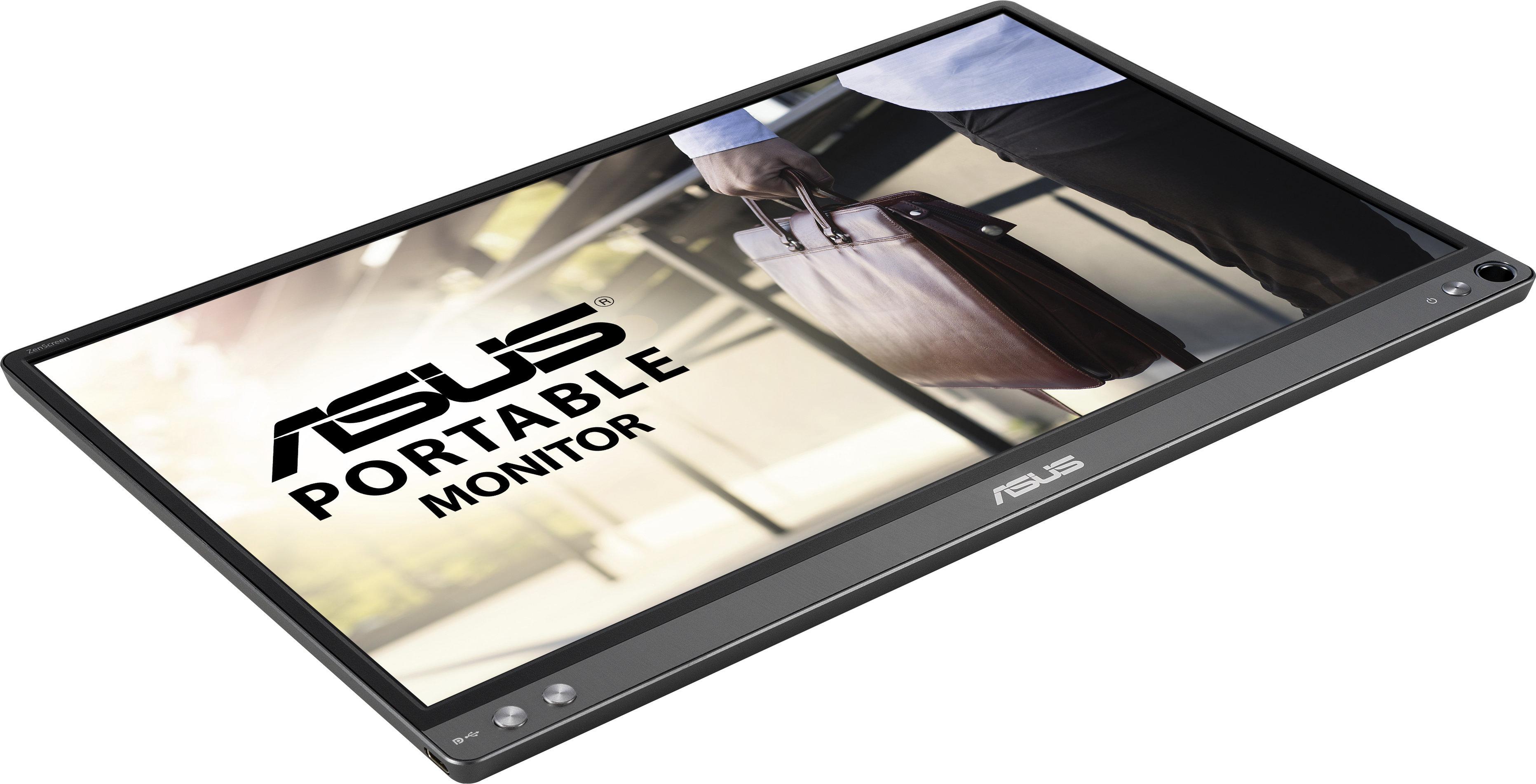 Монитор ASUS ZenScreen 16.6" MB16ACЕ FullHD (1920x1080), USB Type-C, IPS, 60Hz, 5ms