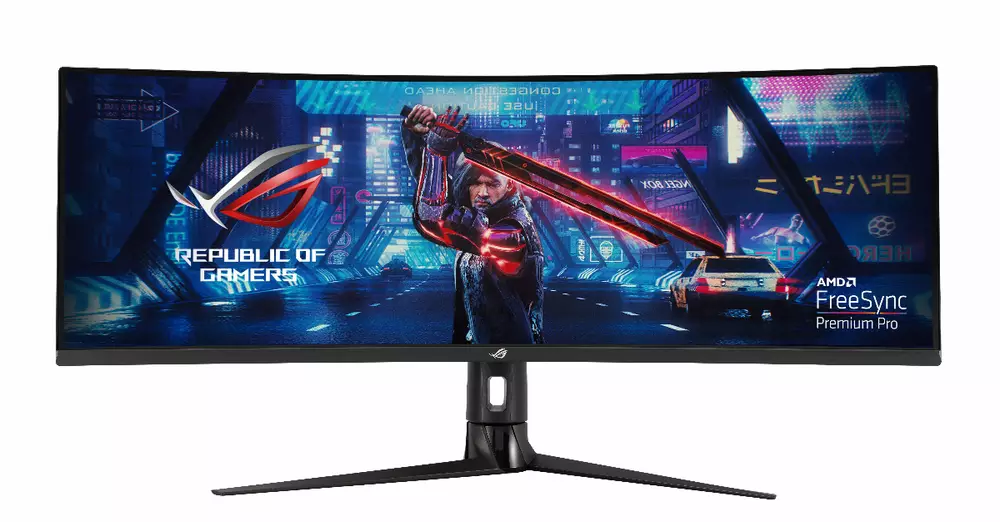 Οθόνη ASUS ROG STRIX 43" XG43VQ Super Ultra-Wide, 43" (3840 x 1200), 120Hz, 1ms, Premium Pro, DisplayHDR™ 400, DCI-P3 90%, Freesync™