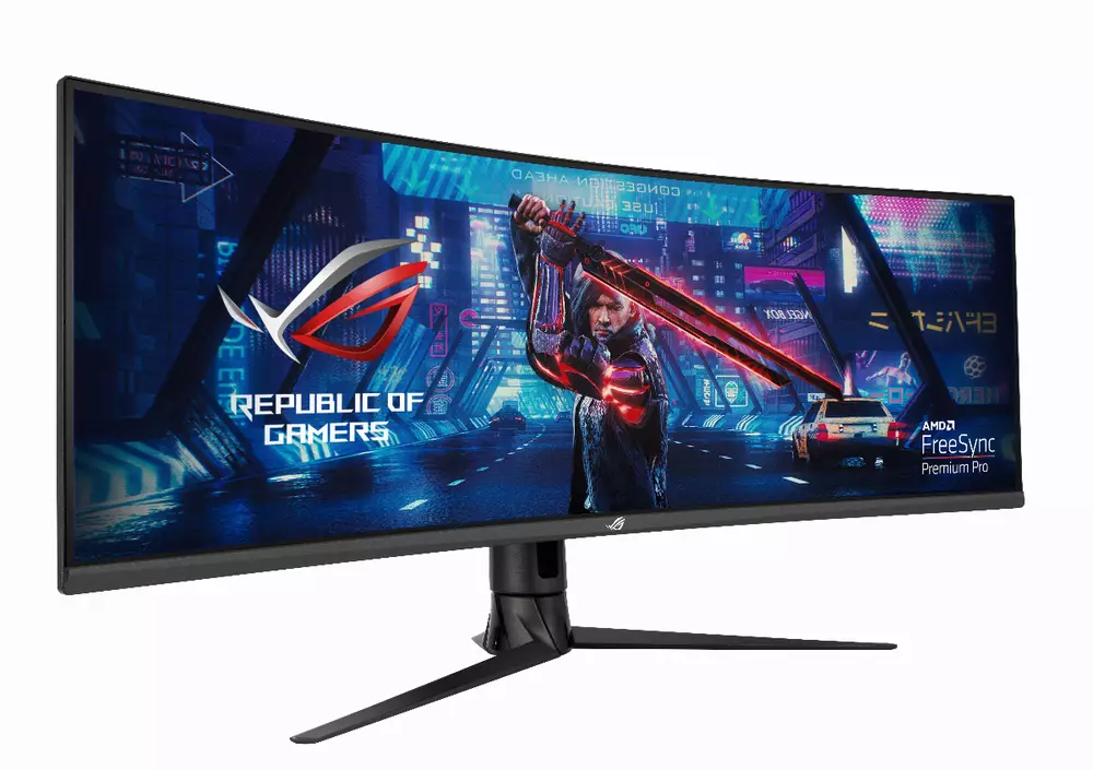 Οθόνη ASUS ROG STRIX 43" XG43VQ Super Ultra-Wide, 43" (3840 x 1200), 120Hz, 1ms, Premium Pro, DisplayHDR™ 400, DCI-P3 90%, Freesync™
