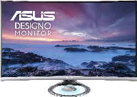 Монитор ASUS Designo Curve MX32VQ 32", 2560x1440, 75Hz, 4ms, 1800R Halo Lighting Base, Audio by Harman Kardon, Flicker Free, Blue Light Filter