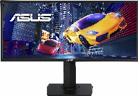 Монитор ASUS 34" VP348QGL Gaming, UWQHD (3440 x 1440), VA, 75Hz, 4ms, HDR-10, Adaptive-Sync/FreeSync&trade;, Shadow Boost, PiP/PbP, Flicker Free, Blue Light Filter