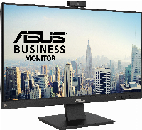Монитор ASUS 23.8" BE24EQK, FullHD (1920x1080), IPS, 60Hz, 5ms, Frameless, Full HD Webcam, Mic Array, Flicker free, Low Blue Light