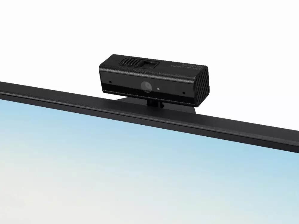 Монітор ASUS 23.8" BE24EQK, FullHD (1920x1080), IPS, 60Hz, 5ms, Frameless, Full HD Webcam, Mic Array, Flicker free, Low Blue Light