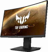 Монитор ASUS 23.6" TUF GAMING VG24VQ, Full HD (1920x1080), Curved VA, 144Hz, 1ms, FreeSync