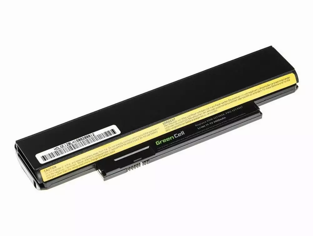 Батерия  за лаптоп Lenovo ThinkPad L330 X121e X131e X140e, ThinkPad Edge E120 E125 E130 E135 E320 42T4945 11.1V 4400mAh GREEN CELL