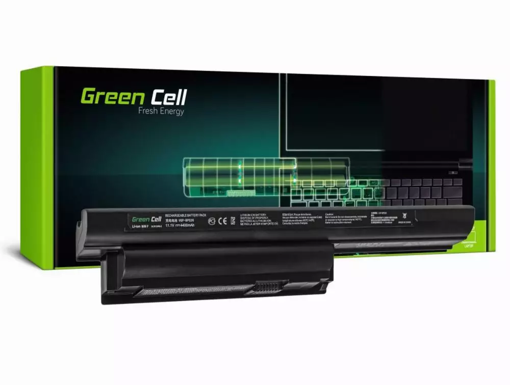 Батерия за лаптоп Sony VAIO PCG-71811M PCG-71911M SVE1511C5E VGP-BPS26 11.1V 4400mAh GREEN CELL